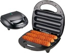 Corn Dog Maker, Commercial Corn Dog Waffle Maker with Non Slip Mat and Anti-Scalding Handleis, Double Sided Circulation Heating, Easy To Use and Store for Restaurant