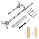CKE 20 Pair Cable Railing Kit - 1/8" Swage Toggle Turnbuckle Hardware - T316 Stainless Steel - Adjustable 180 Stairs Deck Kit - 20 Cable Lines, CR25