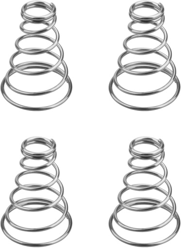 [BRSRABTYOQMGG3Y7] Coffee Percolator Pump Tube Spring （4 Pcs） Fits for Farberware Stove Top Percolators Classic Yosemite Stainless Steel Coffee Percolator