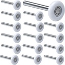 12Pack 2 Inches Garage Door Rollers, 6200ZZ Nylon Garage Door,for Residential and Commercial Garage Doors