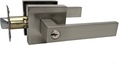 Colester Direct Brushed Satin Nickel Square Door Lever (Entry)