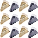 TENDYCOCO 40pcs Boxes Packing Box Treat Boxes for Desserts Cakes Container Fruit Tray Cheesecake Container Cake Slice Boxes Food Container Cheese Cake Triangular Cupcake Containers