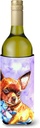 Caroline's Treasures 7340LITERK Chihuahua with Teddy Bear Wine Bottle Hugger Bottle Cooler Sleeve Hugger Machine Washable Collapsible Insulator Beverage Insulated Holder