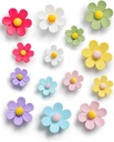 Mymazn Fridge Magnets Cute Refrigerator Magnets Colorful Decorative Magnets Funny 3D Flower Magnet for Office Kitchen Locker 14PCS (7 Small+7 Large)