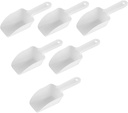 ABOOFAN Ice Scooper for Freezer Bin 6pcs Plastic Ice Scoops Small Utility Scoop