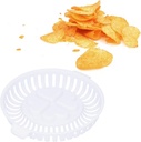 Microwave Oven Potato Chip Baking Tray, Microwave Oven Potato Chip Rack Maker, DIY Snack Food Rack Kitchen Tools