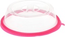 Microwave Oven Plate Cover Stick Plastic Clear Dish Lid Table Dustproof Plastic, As Pic Shows