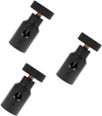 GLEAVI 3pcs Soda Refill Adapter for Material Cylinder Soda Bottle Connector Easy to Use and Store