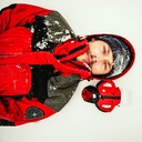 Pufin - The Patroller Jacket - Insulated 12 oz Can Cooler I Beer Bottle & Soda Can Insulator, Keep Drinks and Beverages Cold (The Patroller - Risky Red)