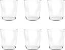 TarHong Simple Double Old Fashion Glass, Clear, 15.9 oz, Premium Plastic, Set of 6