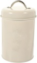 Zerodeko Office Storage Jar Reusable Canister for Tea Coffee Biscuits Sealed Storage Canister Metal