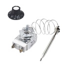 1175 Thermostat RX-1-36, 60125401 Deep Fryer Thermostat with Knob Switch,1/4" Mpt Stuff Box Compatible with Pitco 60124501, Royal Range 3113, 5300-401 Deep Fryer Thermostat 200-400F