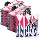 Elsjoy 80 Pack Thank You Merchandise Bags, 14 x 12 Reusable Boutique Shopping Bags for Party Favor, Business, Wedding