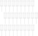 Pp Material 40pcs Push Cake Holders Cake Push Pops Containers Baking Cups Lids Jumbo Cupcake Molds