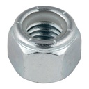 1/2"-13 (50 Pack) Nylock Hex Nuts, Grade 2, Nylon Insert Locknut by Makers Bolt