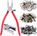 Swpeet 36 in 1 Set 25mm 3 Colors Key Fob Hardware with Key Fob Pliers & Glass Running Pliers, Studio Attachable Rubber Tips