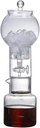 NA Ice Drip Coffee Maker 600ml Iced Coffee Maker Glass Cold Brew Maker with Filter for Home Office Bar Cafe (clear)