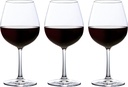ADERIA 8579 Wine Glass Burgundy Red 19.4 fl oz (575 ml) IPT-G Line Set of 3 Made in Japan