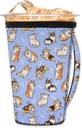 Corgi Alignment Neoprene Cup Sleeve With Handle Reusable Coffee Cup Sleeves For Iced Coffee Cup Insulator Sleeve For Coffee Cup Beverage - M