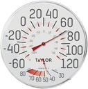 Taylor Precision Products Humidiguide Dial Thermometer (12-Inch), White, One Size