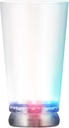 FlashingBlinkyLights Red White and Blue Light Up Pint Glass(Set of 4)