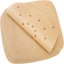 200pcs Air Fryer Parchment Paper Disposable Liner 8.5inch, Premium Perforated for Air Fryer, Streamer, Pans, No Burn, Easy Cleanup