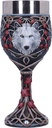 Nemesis Now Lisa Parker Guardian of The Fall White Autumn Wolf Goblet
