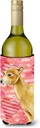 Caroline's Treasures BB9785LITERK Italian Greyhound Love Wine Bottle Hugger, Red Bottle Cooler Sleeve Hugger Machine Washable Collapsible Insulator Beverage Insulated Holder