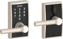 SCHLAGE Touch Century Lock with Broadway Lever (Satin Nickel) FE695 CEN 619 BRW