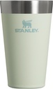 STANLEY Adventure Stacking Beer Pint Glass 16oz | Stackable Drinking Cup for Cold Beverages | Dishwasher Safe | Insulated Stainless Steel Tumbler | BPA-Free | Mist