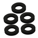 Amosfun 5Pcs Rubber Sealing Rings for Soda Maker and Easy to Clean Gaskets for Carbonated Drink Machines Soda Machine Washers