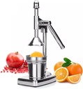 Commercial Cast Iron Juice Press, Professional Manual Juicer with Non-skid Cup Base and Effort Saving Lever, Silent Without Electricity, for Oranges, Lemons