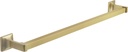 Designers Impressions Eclipse Series Brushed Brass 24" Towel Bar: MBA5221