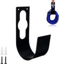 SupKing Hose Holder Wall Mount,Heavy Duty Garden Hose Hanger Reel Metal Hose Hooks Fit to100ft Expandable Watering Hose Storage