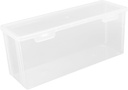 UKCOCO Transparent Bread Storage Box for Kitchen and Fridge Toast Crisper Container with Spacious Design to Keep Bread Fresh and Pantry Organized