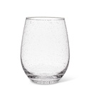 Abbott Collection Seeded Stemless Wine Glass-4.5" H