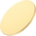 SOLUSTRE Round Cake Board Base Rounds Elegant White with Large Cake Board Thin for Serving Parties Bases Sturdy Reusable Decorating Carrier s Platters Paper Golden