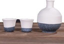 DJFKDYHPE Refineness Sake Set, Japanese Style Sake Pot Set Traditionalporcelain Pottery Ceramic Crafts Wine Glasses/B/One Size(A)