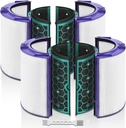 2 Pack Replacement True Filter for Dyson TP04 TP06 TP07 TP09 TP10 HP04 HP06 HP07 HP09 HP10 PH01 PH02 PH04, Fan Sealed Two Stage 360° Filter System Pure Cool & Activated Carbon