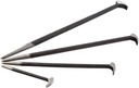 SUNEX TOOLS 9804 Rolling Head Pry Bar Set, 6-Inch - 20-Inch, 4-Piece