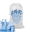 Perfectware- 8lb Drawstring Ice Bags w/Cotton String Handle- Pack of 50ct
