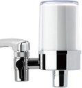 iSpring Faucet Water Filter DF2-CL for Kitchen, Bathroom, or RV Sink, 500 Gallons Long Life, Clear with Aerator