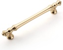 Amerdeco 10 Pack Brushed Brass Cabinet Pulls 5 Inch(128mm) Hole Center Cabinet Hardware Gold Kitchen Cabinet Handles for Bathroom Drawer Pulls Dresser Pulls ZH0014...…