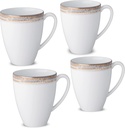 Noritake Raylan Set of 4 Mugs, 16 oz.