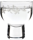 東洋佐々木ガラス Toyo Sasaki Glass 00300-J444 Sake Glass, Cold Sake Cup, Cherry Blossom Pattern, 4.2 fl oz (125 ml), Dishwasher-Safe, Ochoko Glass, Made in Japan