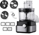 Commercial Food Processor 5 in 1 Multifunction Electric Mincer Stainless Steel Meat Mincer 600W Removable Dice 5000ML