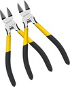 Wire Cutters6.5 inch, 2 Pack, Flush Cutters,BOOSDEN Spring Loaded Cutting Pliers,Side Cutters