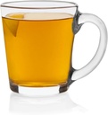 Libbey All-Purpose Glass Mug Set, 13.5-ounce, Set of 12
