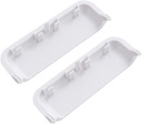 Beaquicy W10861225 W10714516 Dryer Door Handle - Pack of 2 Unbreakable - Fit for Whirlpool Kenmore Maytag Amana Crosley Dryer Replace AP5999398 PS11731583 W10861225VP