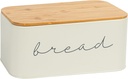 Bloomingville Metal Bread Bin with Bamboo Lid